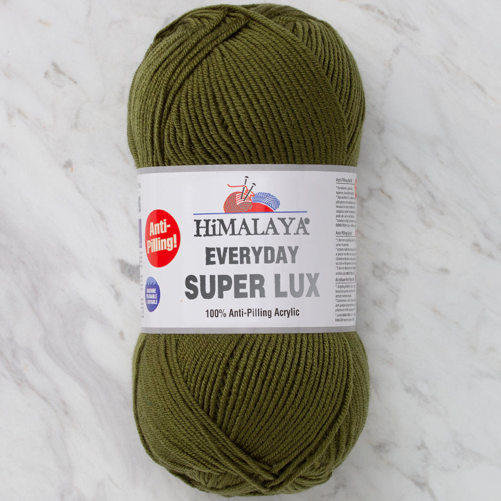 Himalaya Everyday Super Lux Yeşil El Örgü İpi - 73439